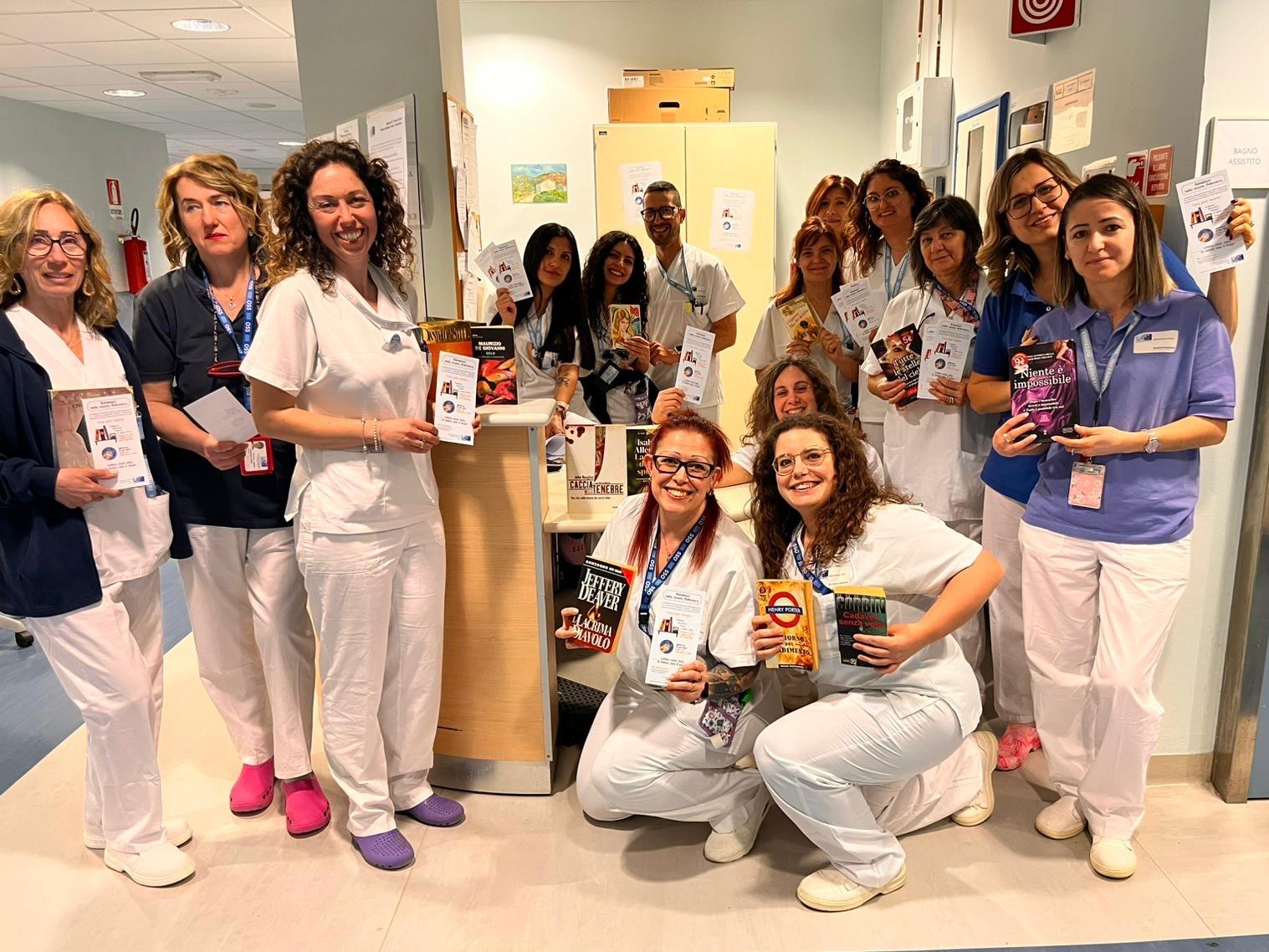 Biblioteca di reparto - foto del personale