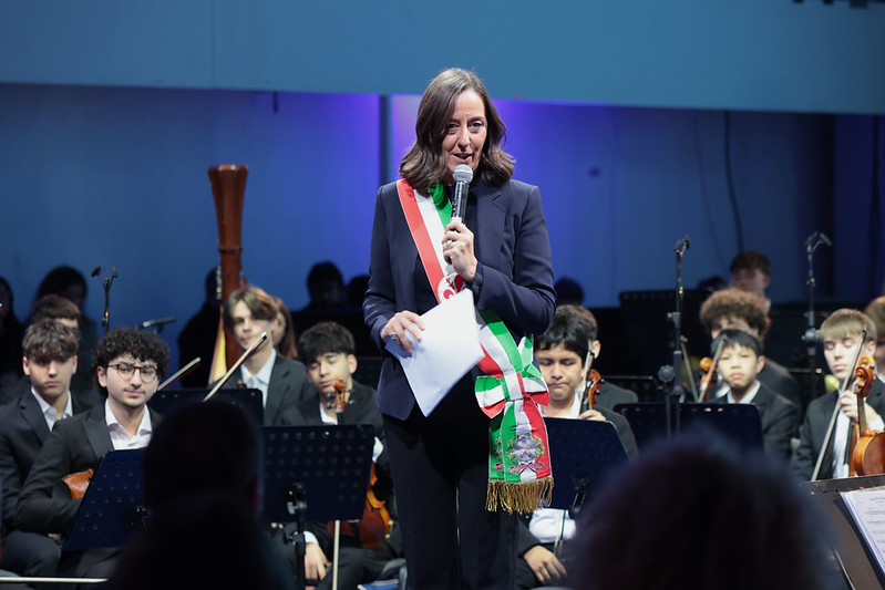 La Sindaca metropolitana Sara Funaro a Didacta (foto Antonello Serino - Met Ufficio Stampa)