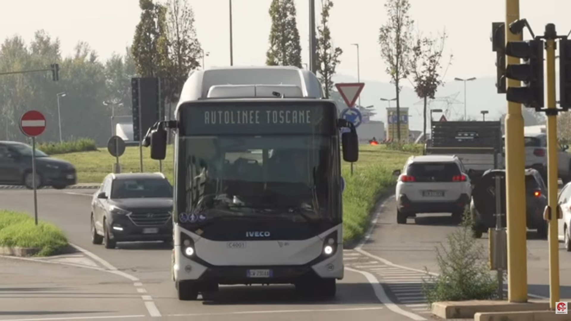 Frame dal video di Florence Tv