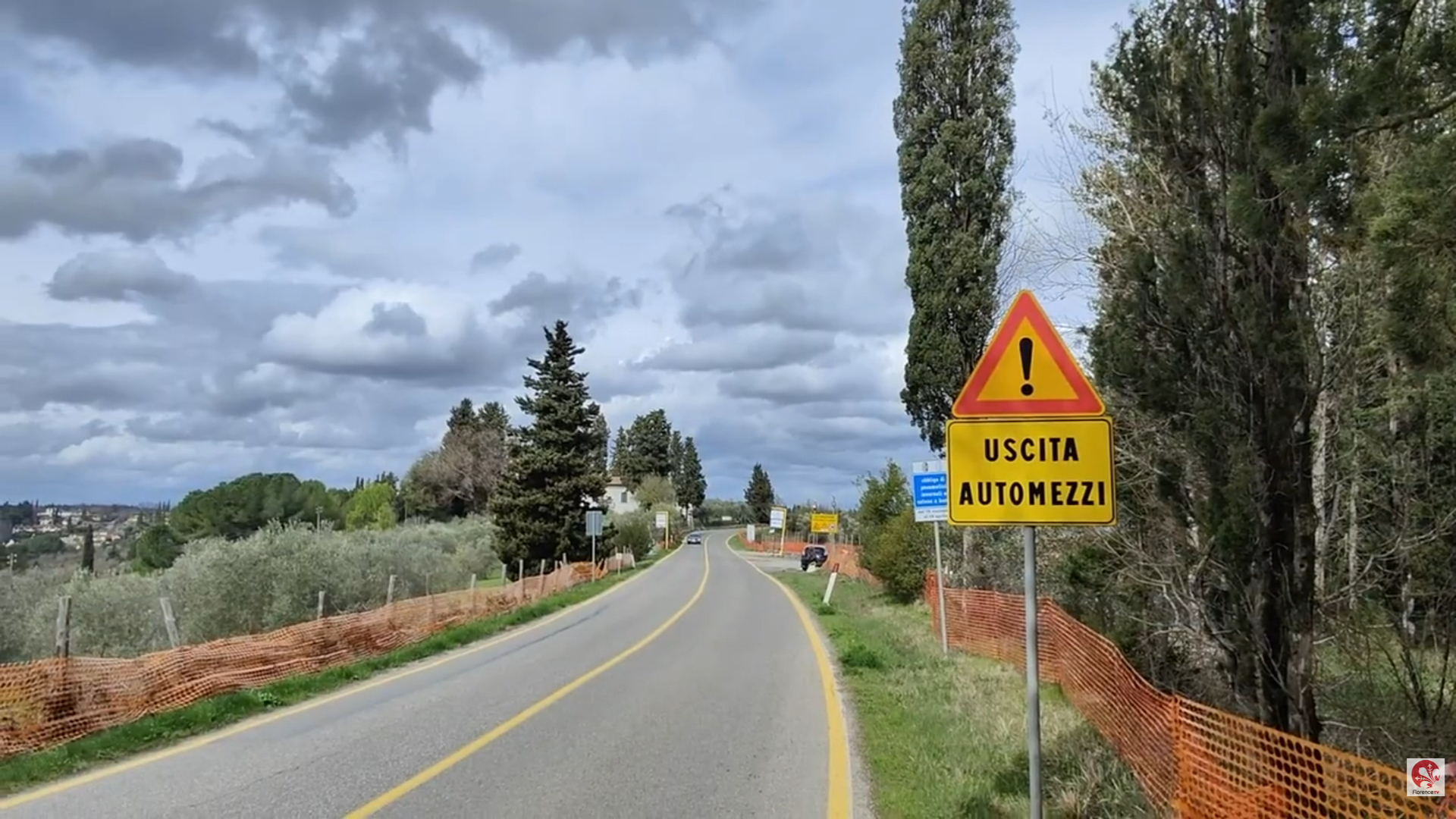 Frame dal video di Florence Tv