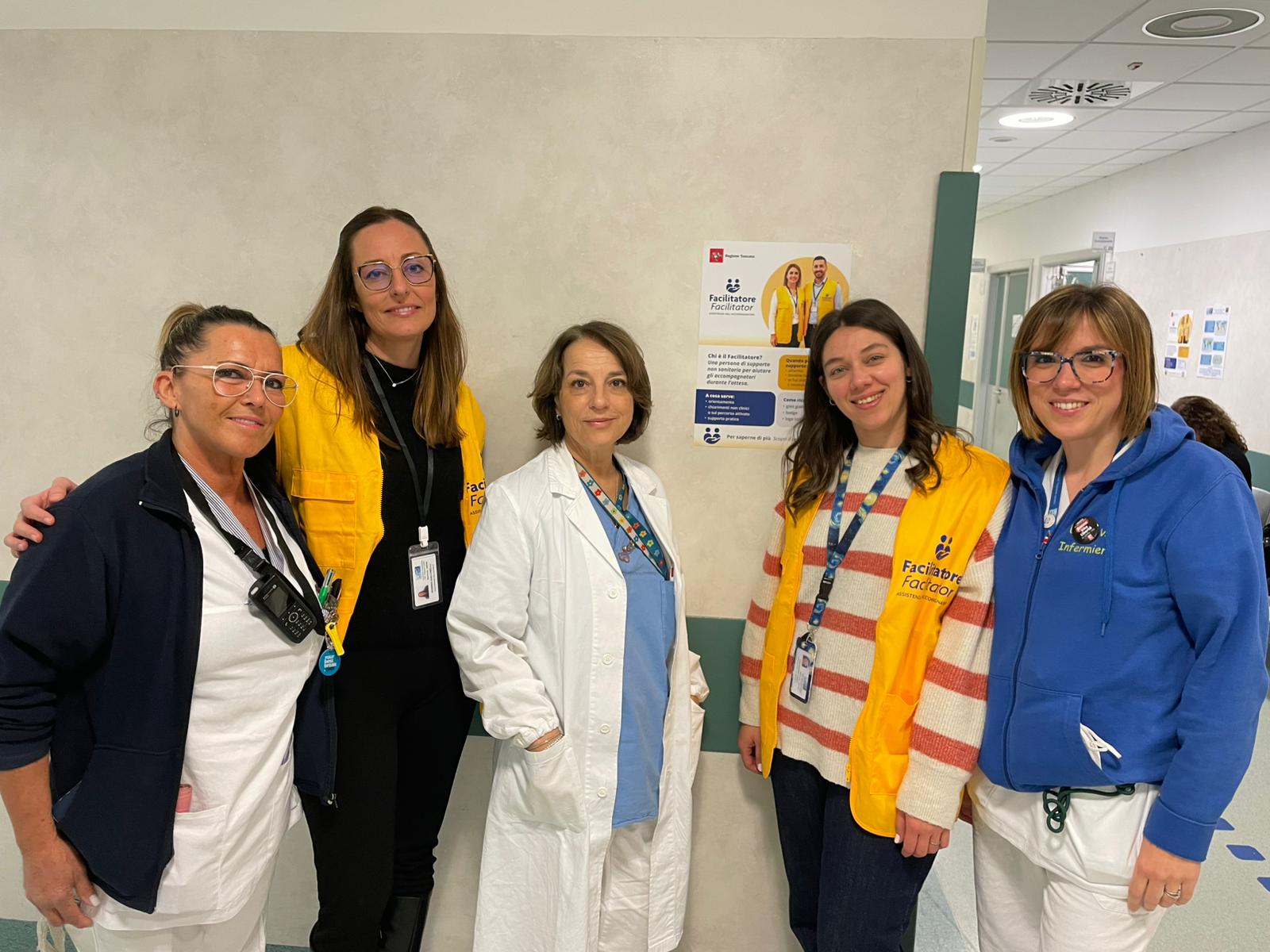 San Giuseppe  Empoli diretrice ps Bartalucci, personale sanitario e facilitatrici