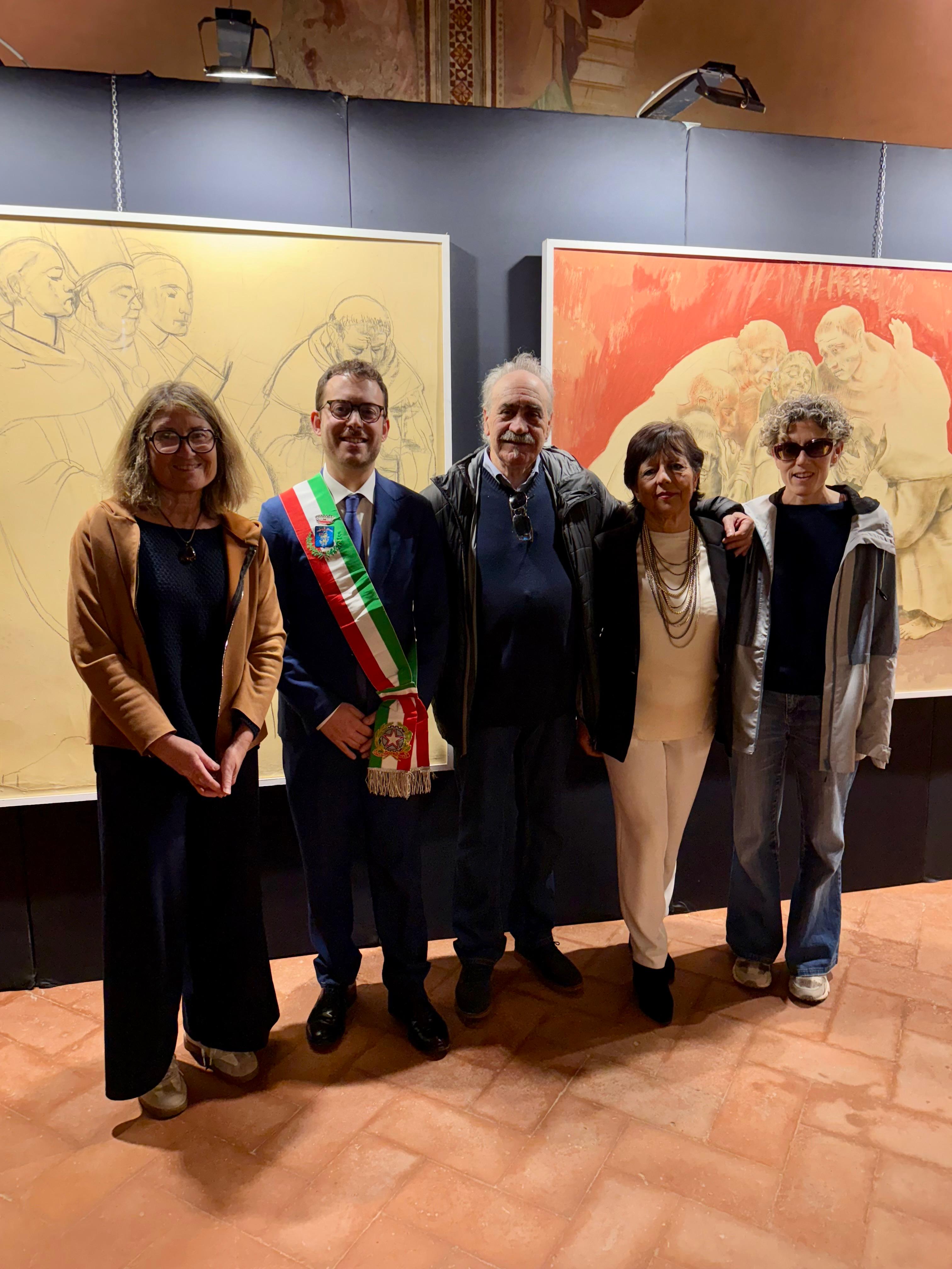 Inaugurazione mostra La regola di Francesco