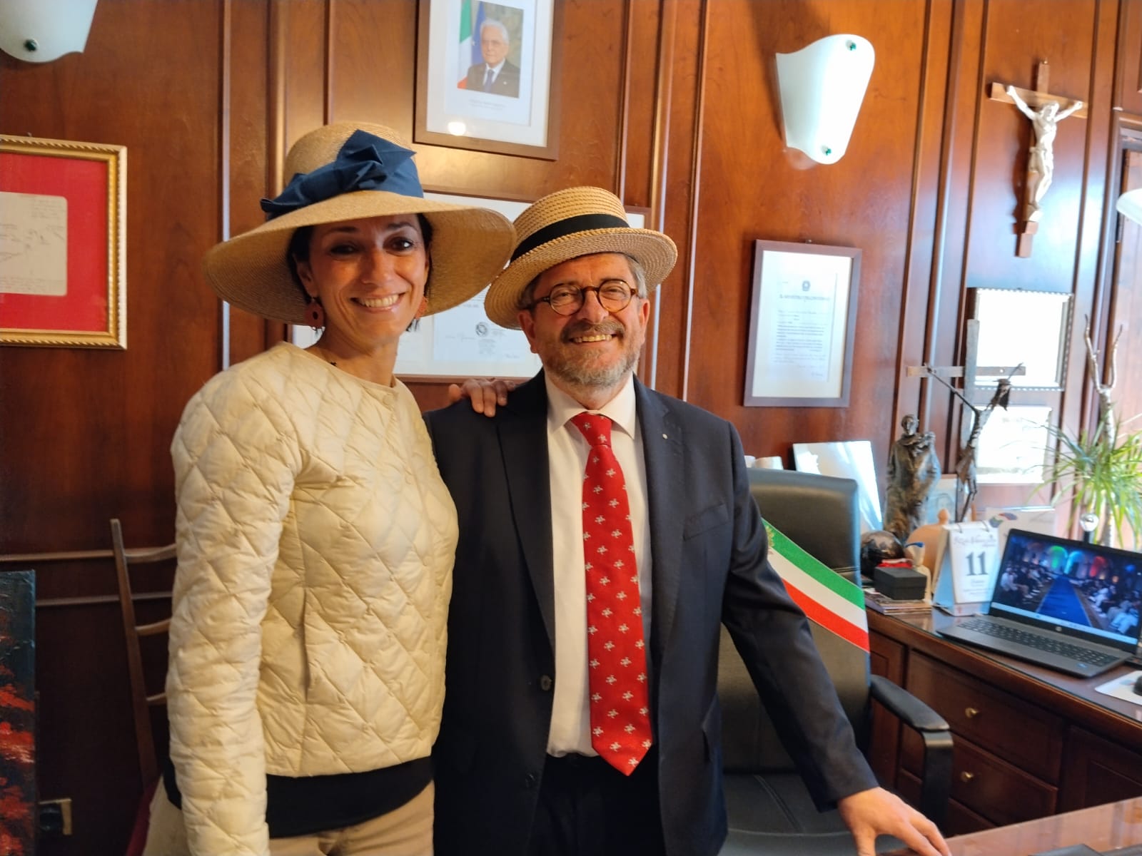 I 40 Anni del Consorzio Il Cappello di Firenze, l’assessora Manetti a Signa (Fonte foto Comune di Signa)