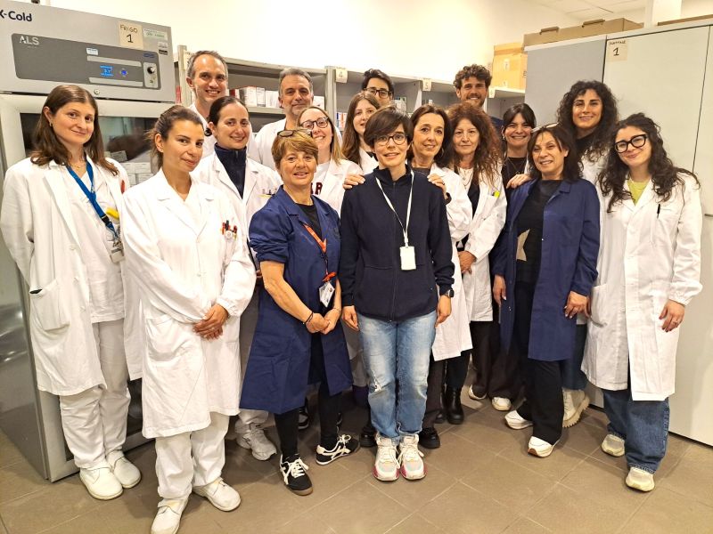 Lo staff della Farmacia ospedaliera di Empoli (Fonte foto comunicato Ausl Toscana Centro)