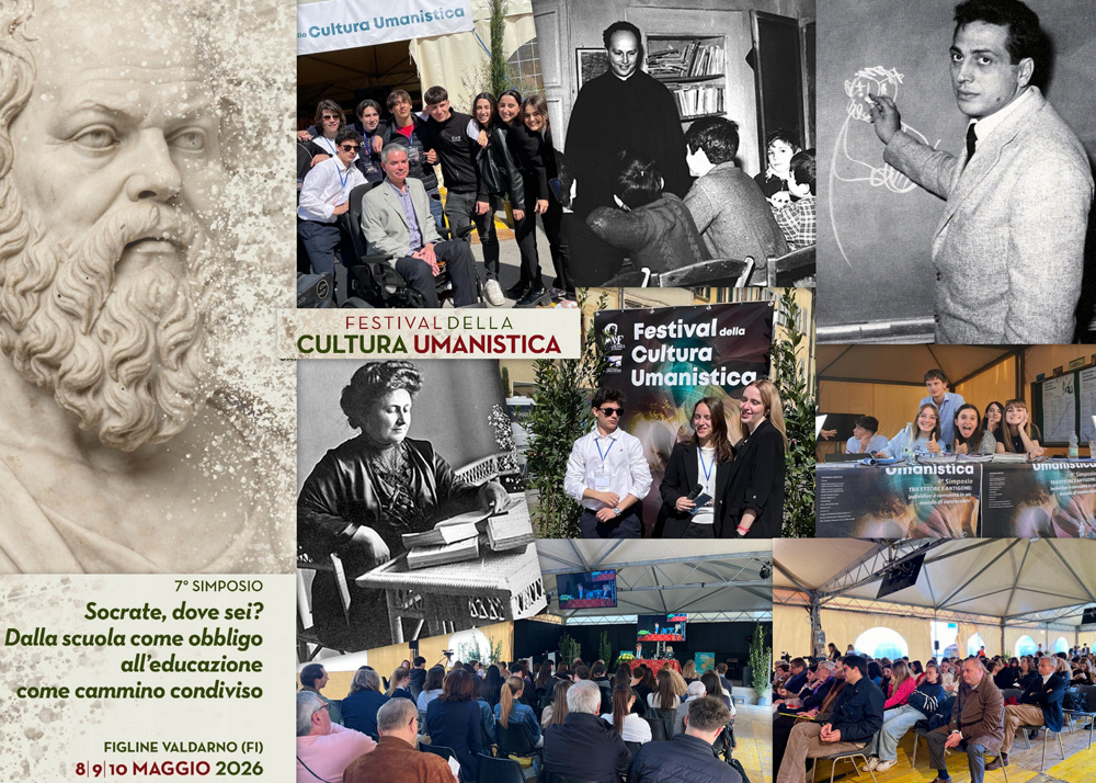 Locandina Festival Cultura Umanistica a Figline Valdarno 