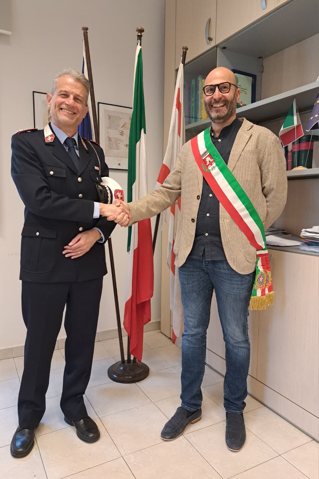 maurizio romolini comandante Pontassieve