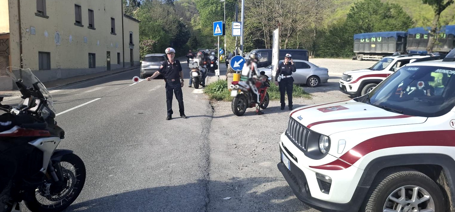 controlli interforze Polizia locale sui passi