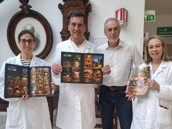 La consegna dei volumi_da sinistra_Furno_Bernardini_Mannini_Bellini