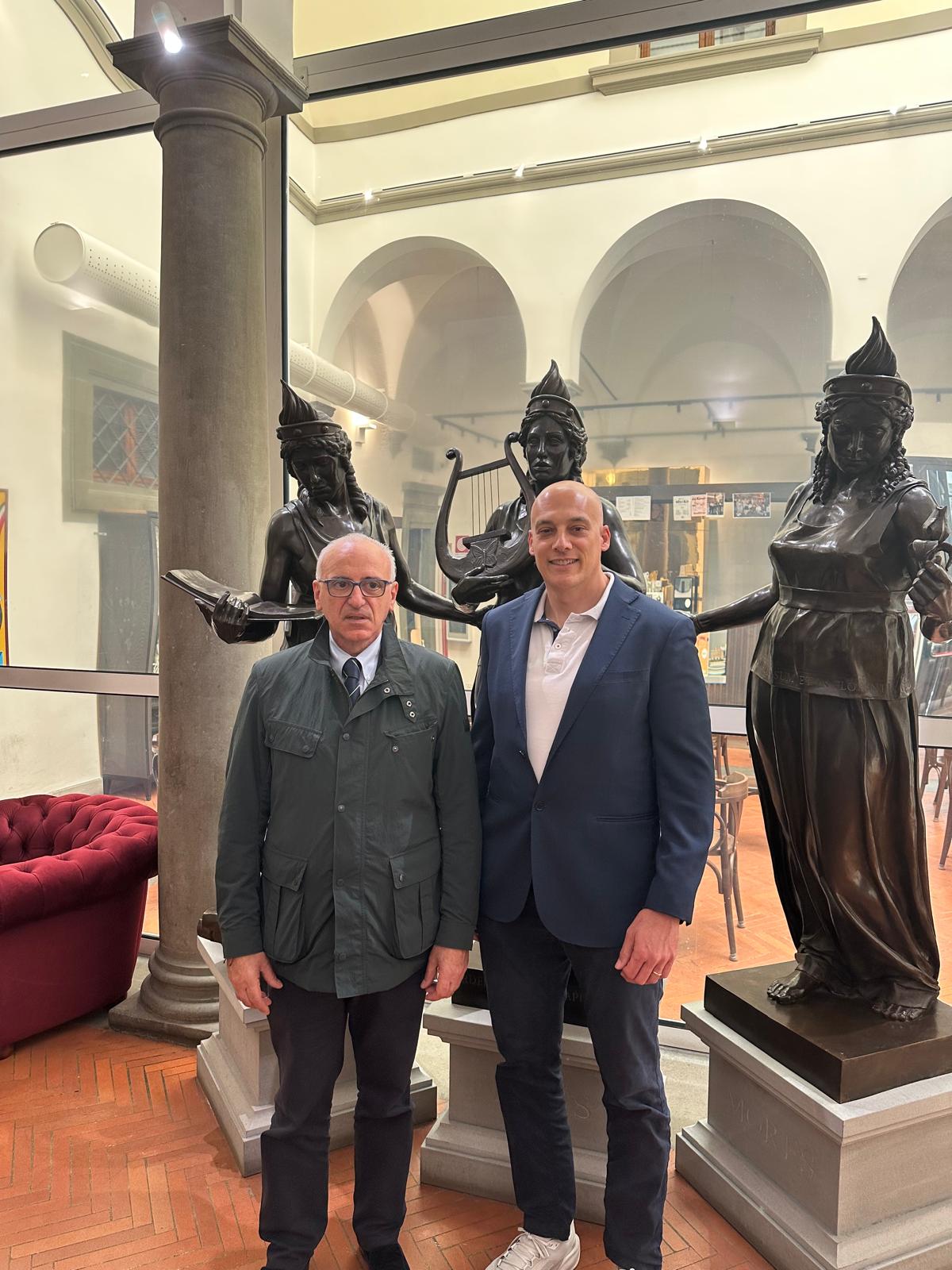 Nella foto Nicola Armentano e Charles Panarella del Florida State University