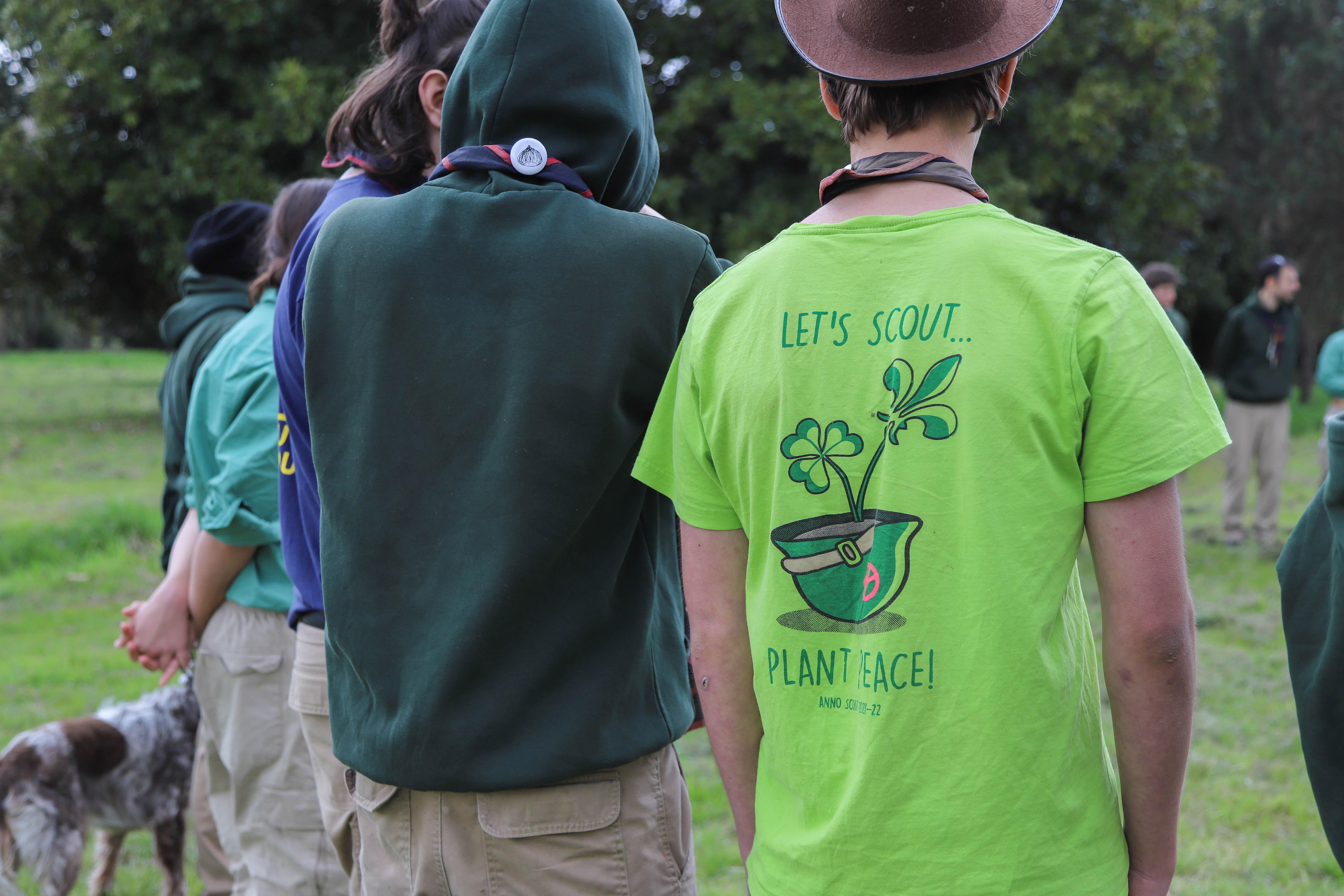 Formazione scout al Parco GEA (Foto da comunicato)