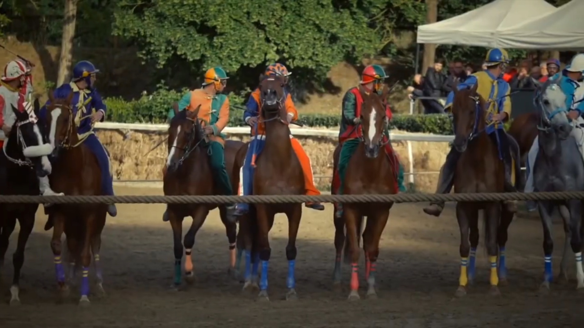 Frame dal video di Florence Tv