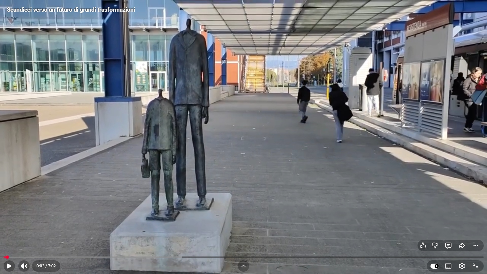 Frame dal video di Florence Tv