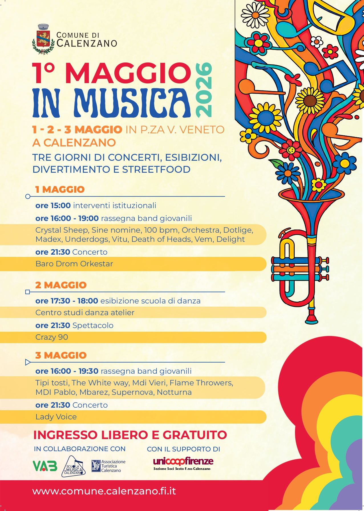 La locandina dell'evento
