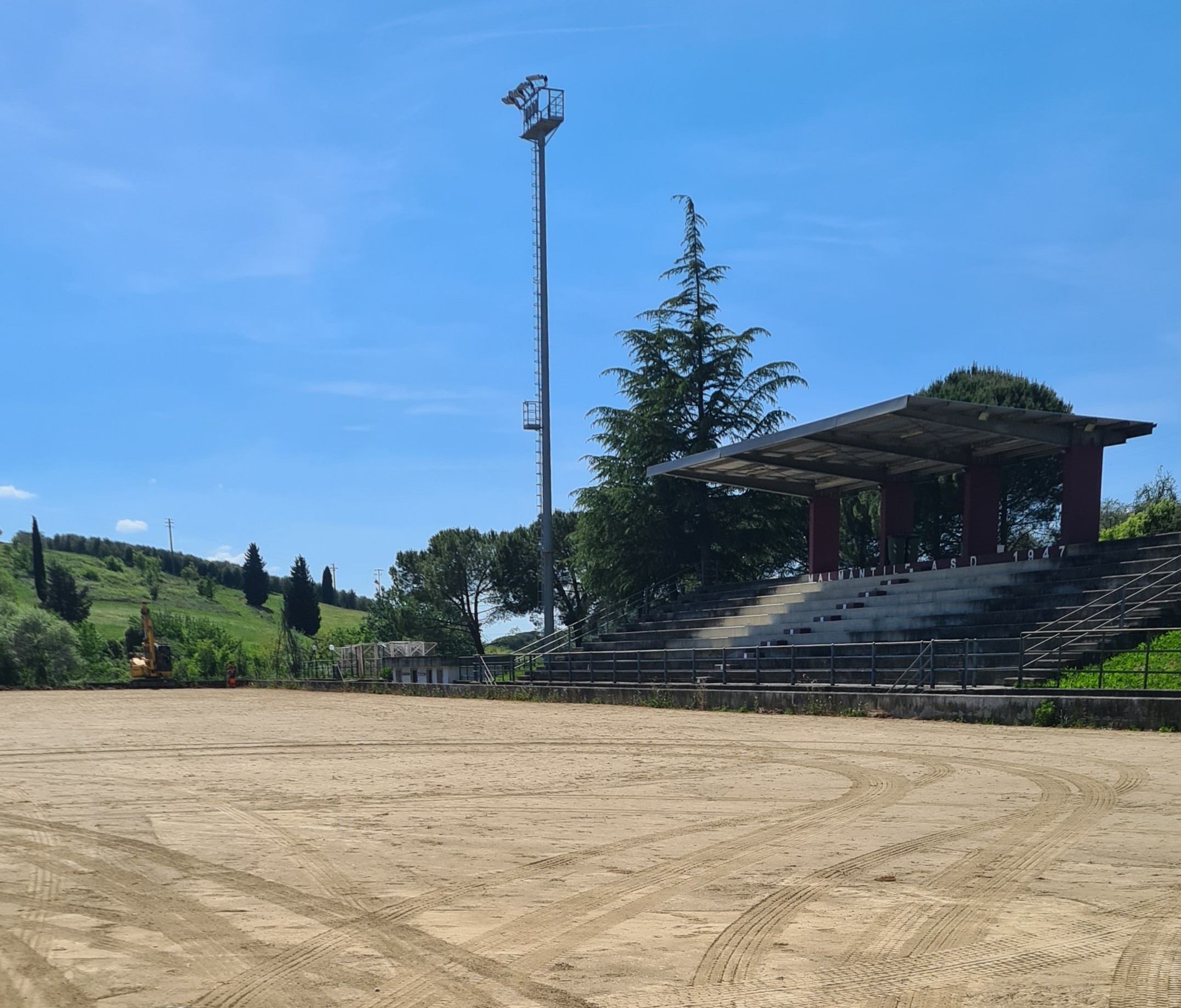 Lo stadio di Malmantile cambia volto