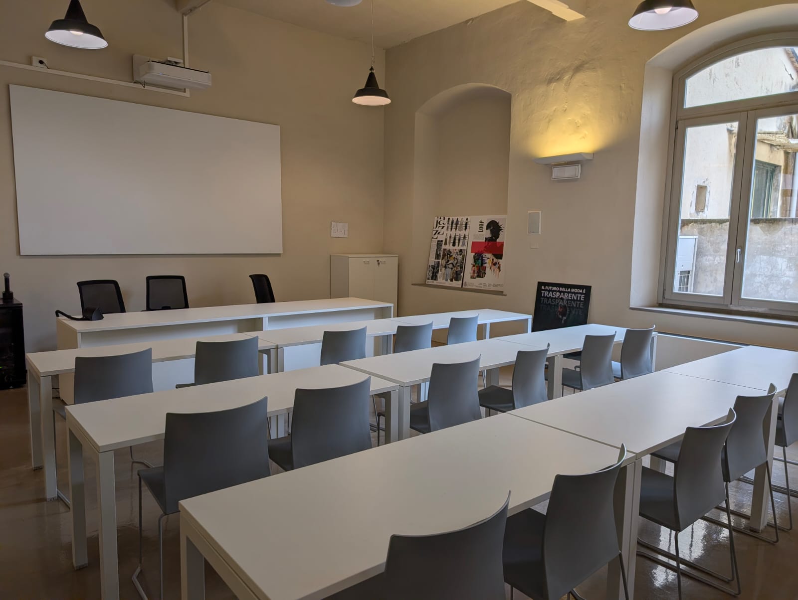 Una delle aule inaugurate (Fonte foto comunicato Fondazione PIN)