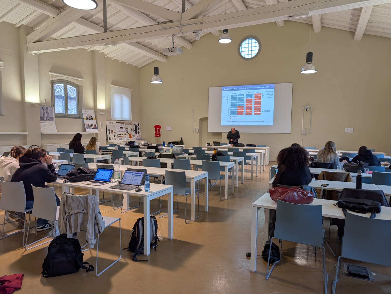 Una delle aule inaugurate (Fonte foto comunicato Fondazione PIN)