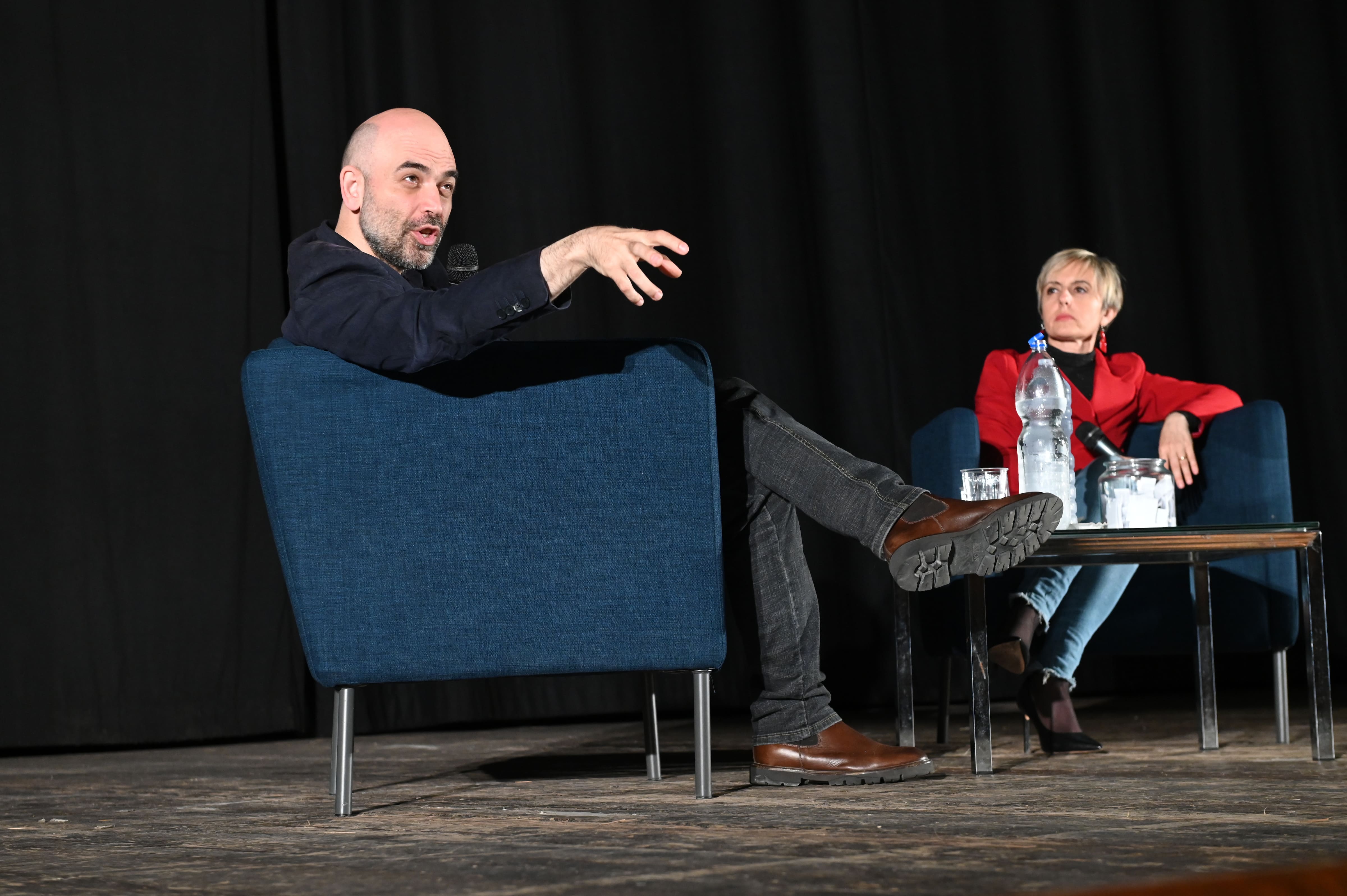 L'incontro con Roberto Saviano