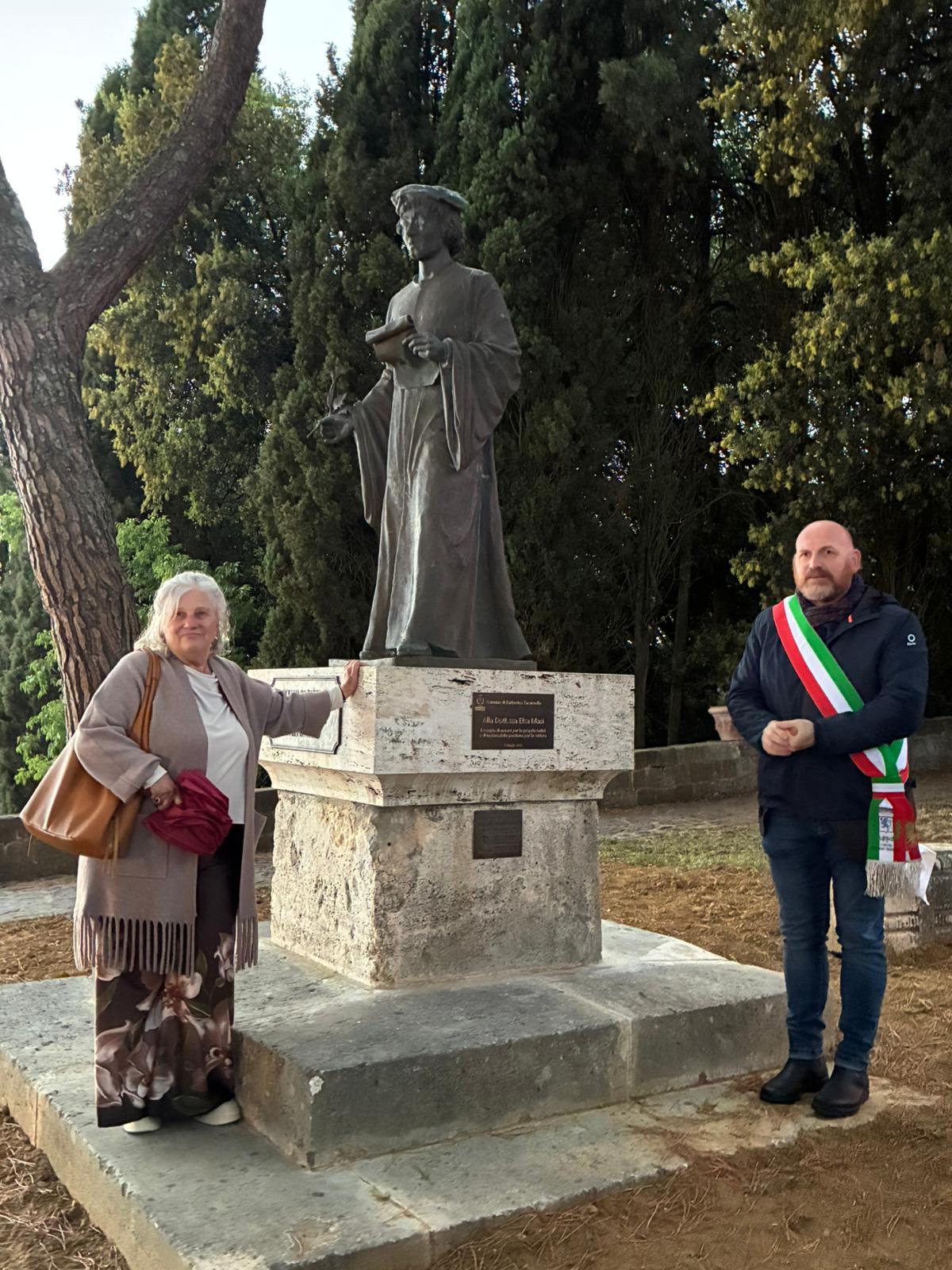Targa per Elsa Masi (Fonte foto Comune di Barberino Tavarnelle)