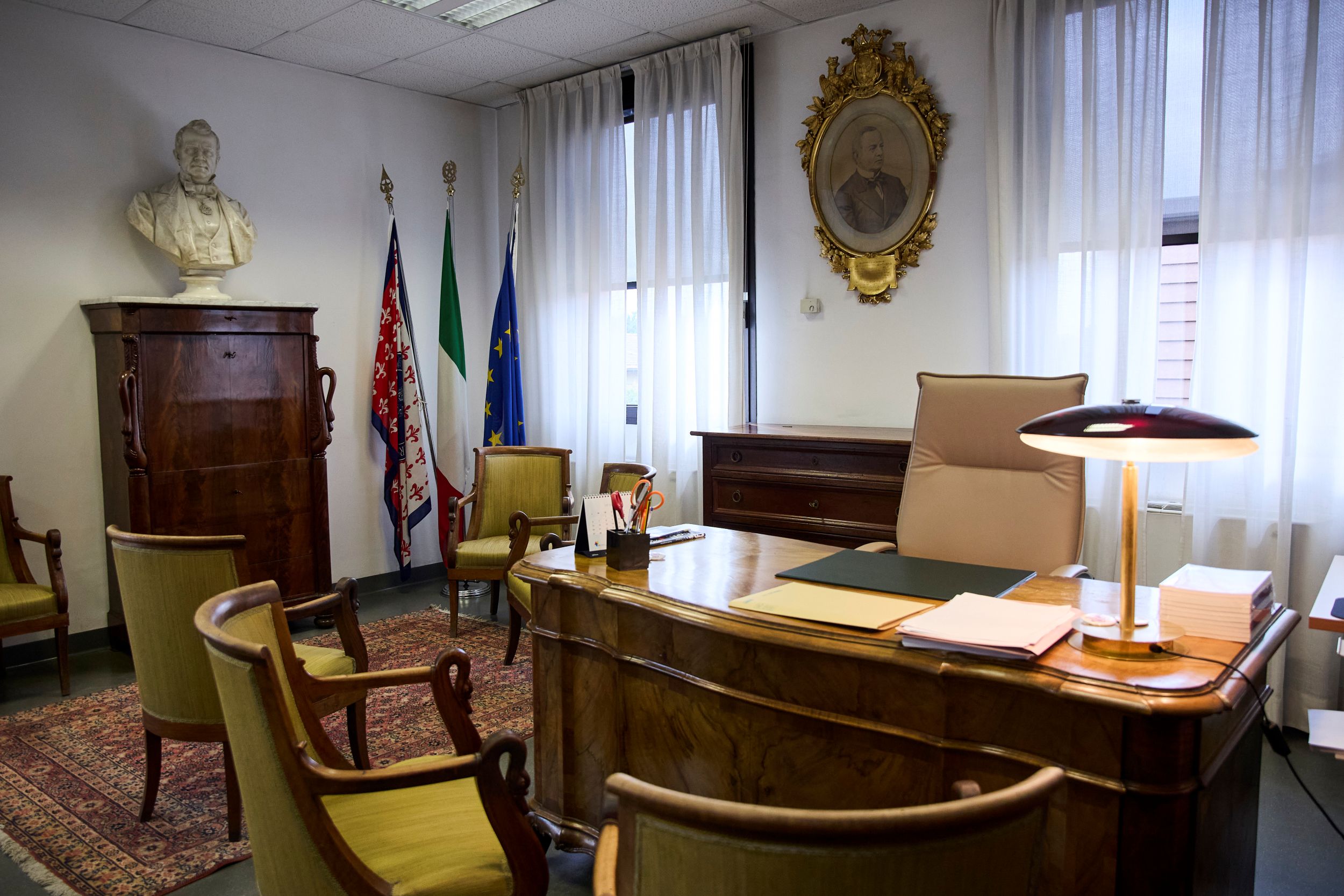 sala della presidenza della Cesare Alfieri (Fonte foto comunicato UniFi)