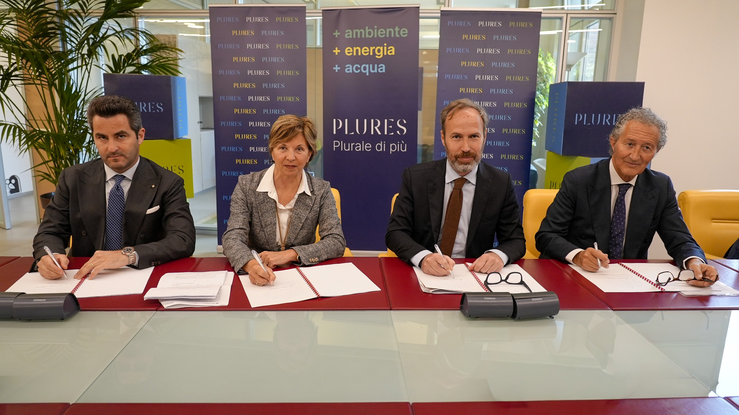Accordo fra Plures, Federdistribuzione, Confindustria Toscana Centro e Costa  (Fonte foto comunicato Plures Alia)