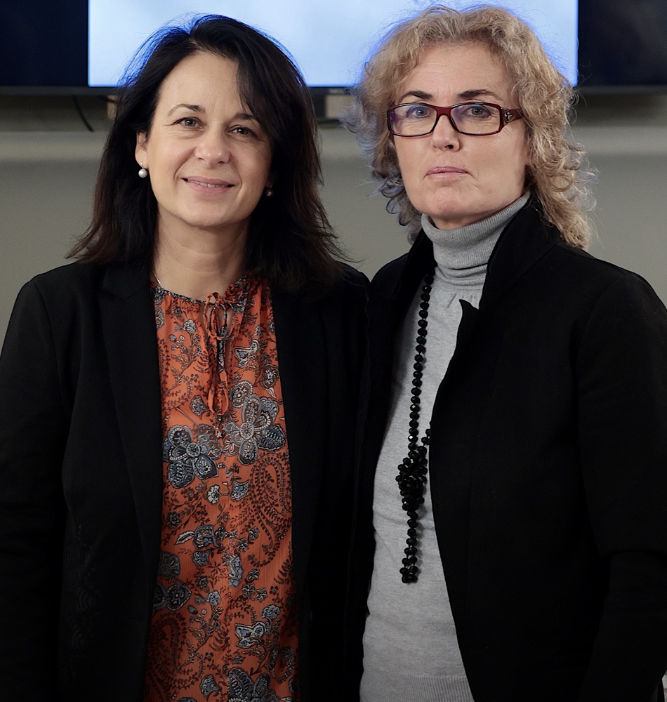 da sx Claudia Sereni e Silvia Catani (foto archivio Antonello Serino - Met Ufficio Stampa)