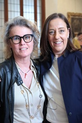 Silvia Catani, Sindaca di Vaglia Sara Funaro, Sindaca Metropolitana (foto Antonello Serino Met Ufficio Stampa)