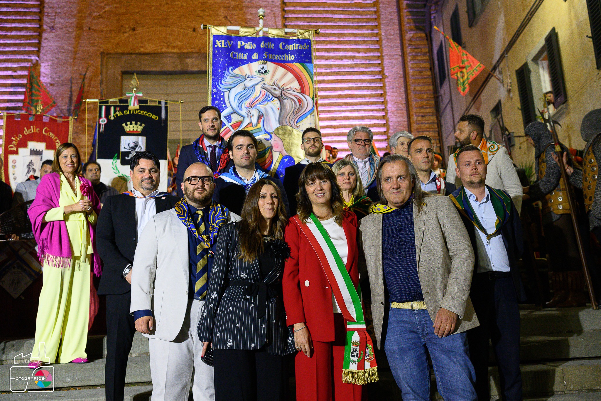 Presentato il Cencio realizzato dall'artista Sara Aringhieri