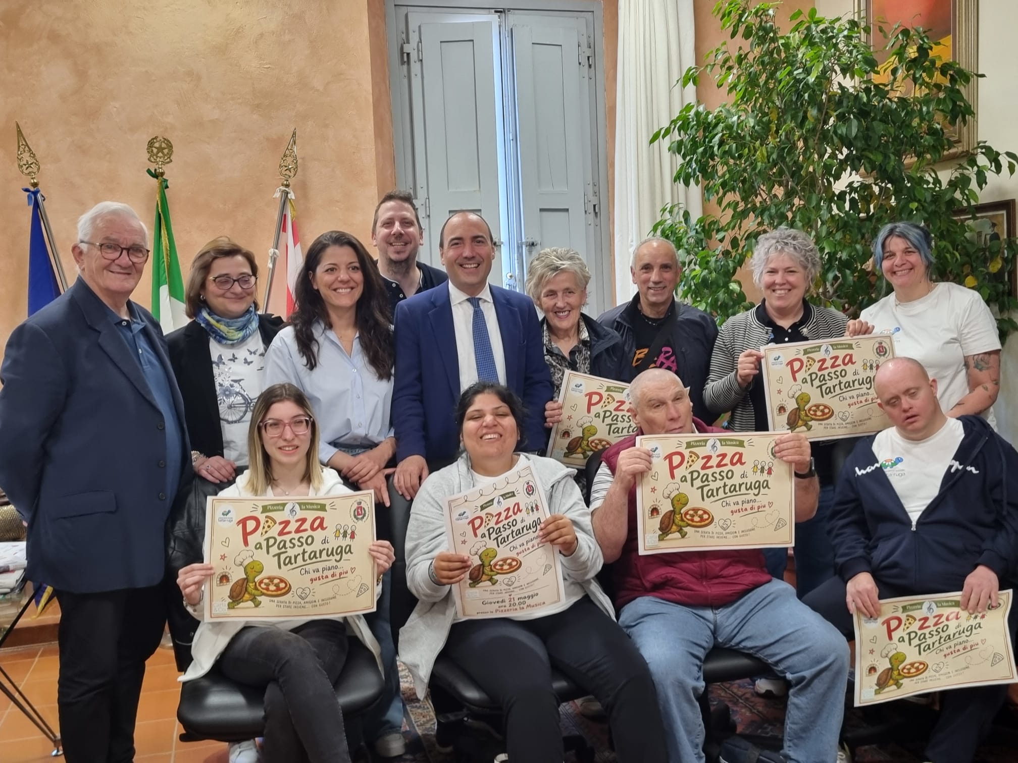 Pizza a Passo di Tarta-ruga (Fonte foto comunicato Comune di Montemurlo)