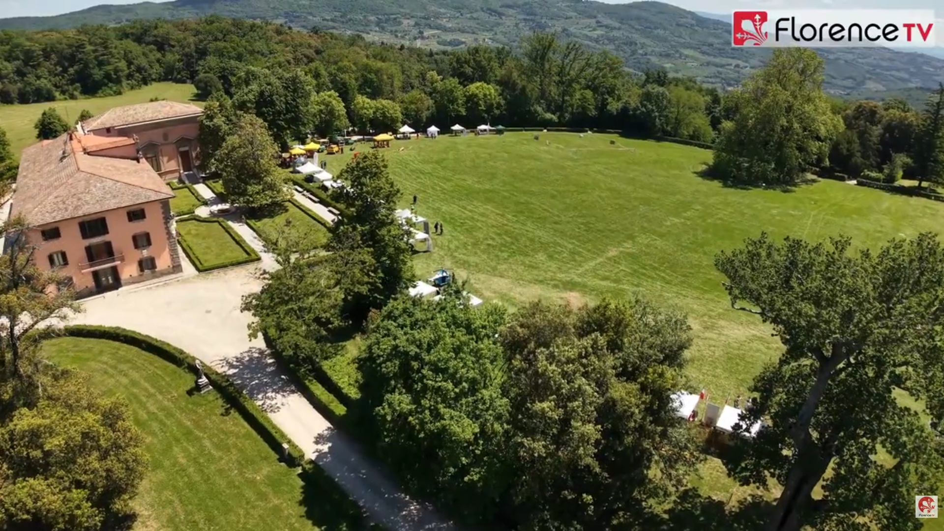 Frame dal video di Florence Tv