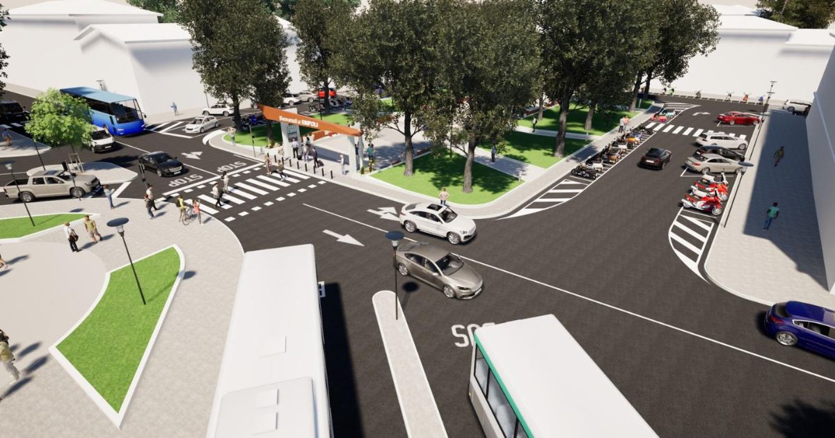 Empoli. “Come ti vorrei!”, le studentesse progettiste presentano il rendering finale di piazza Don Minzoni