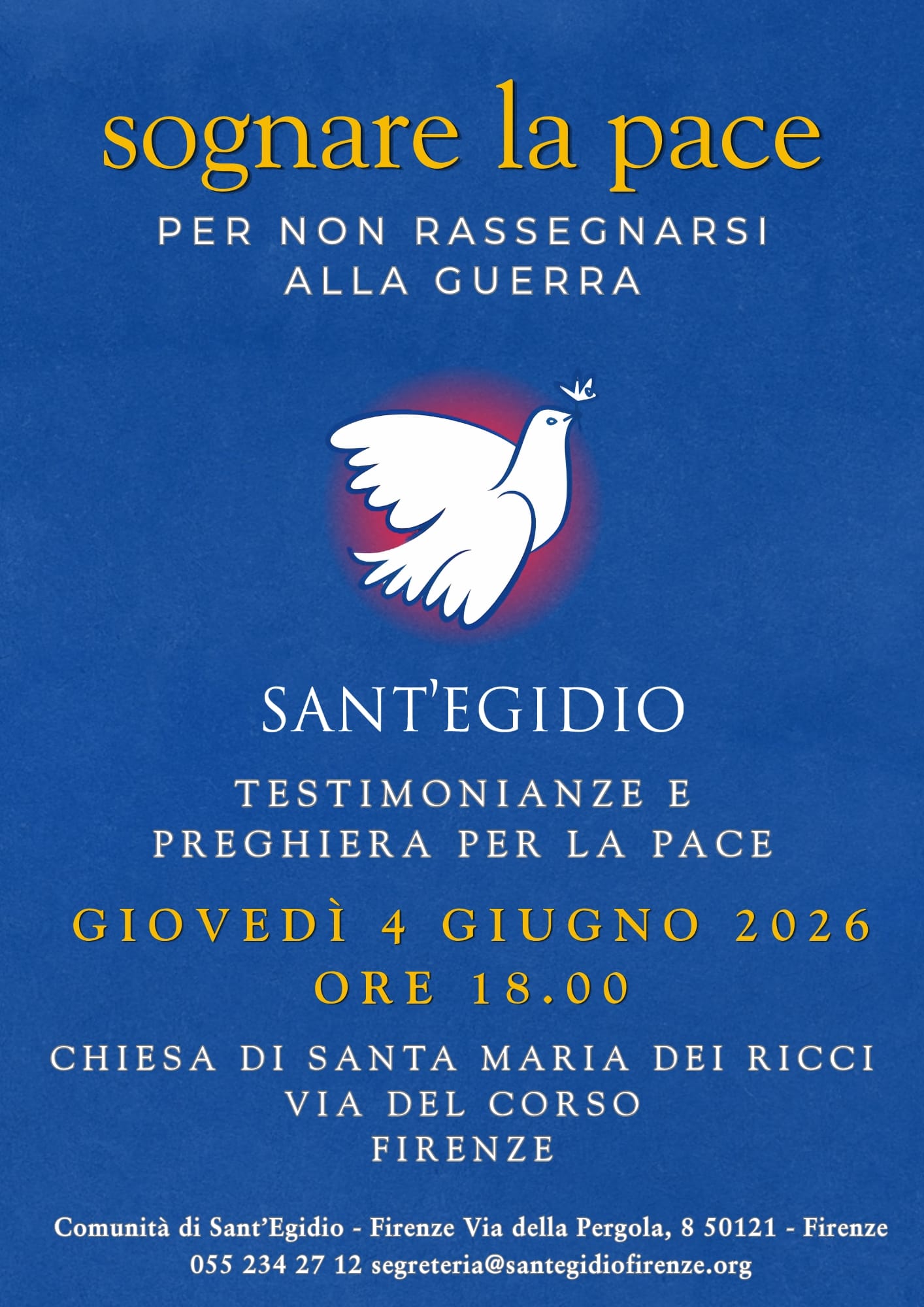 La locandina dell'evento 
