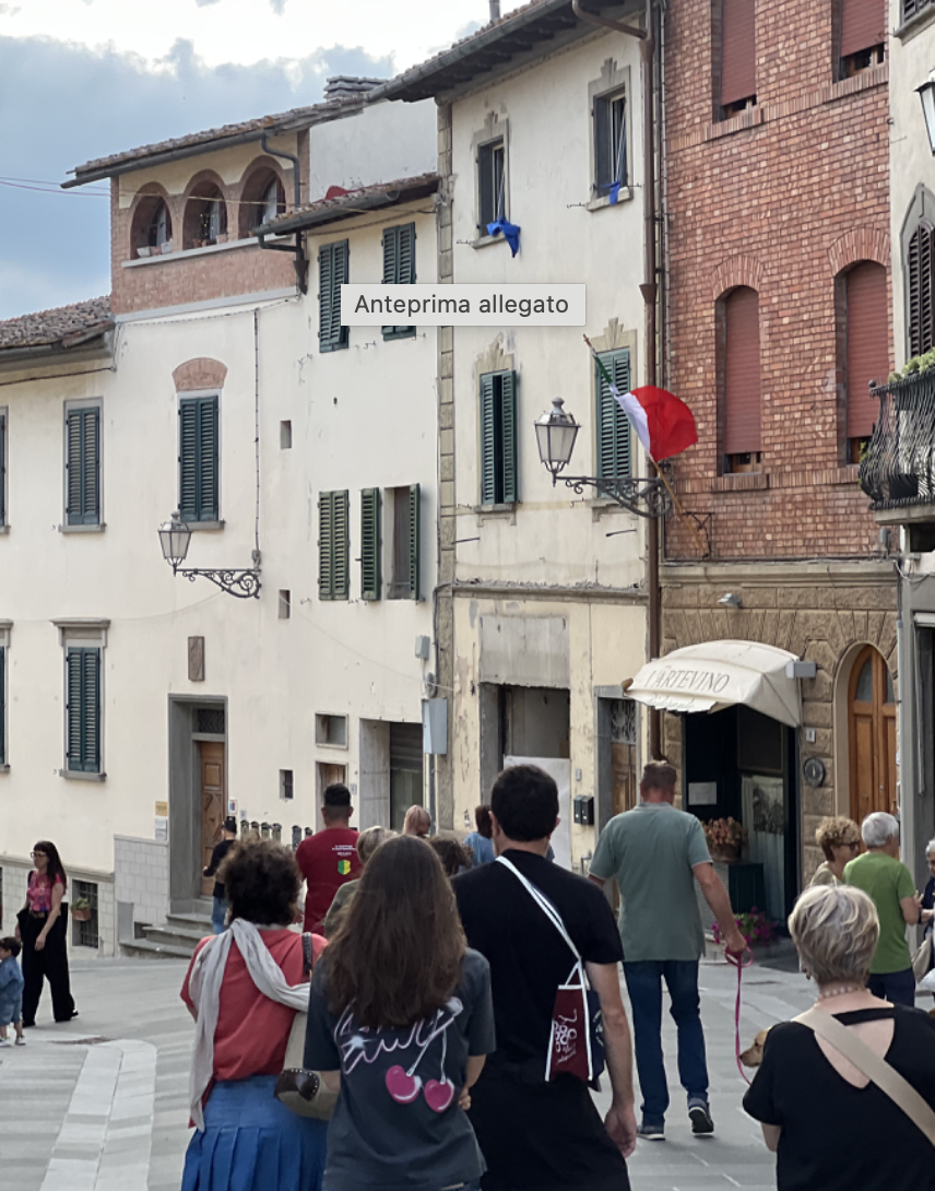 APU Area Pedonale Urbana (Fonte foto comunicato stampa Comune di Montespertoli)