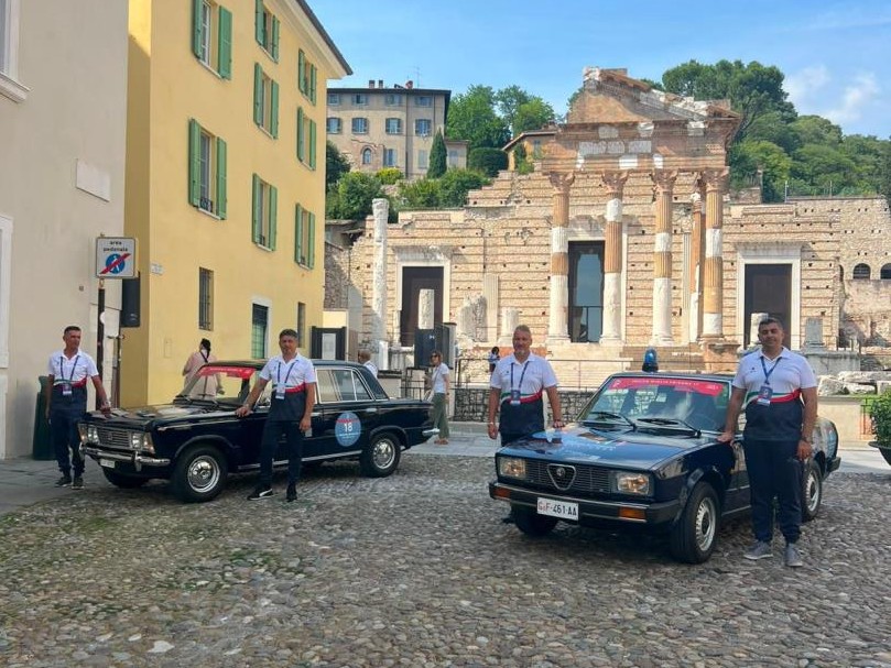 La Guardia di Finanza alla  1000 miglia