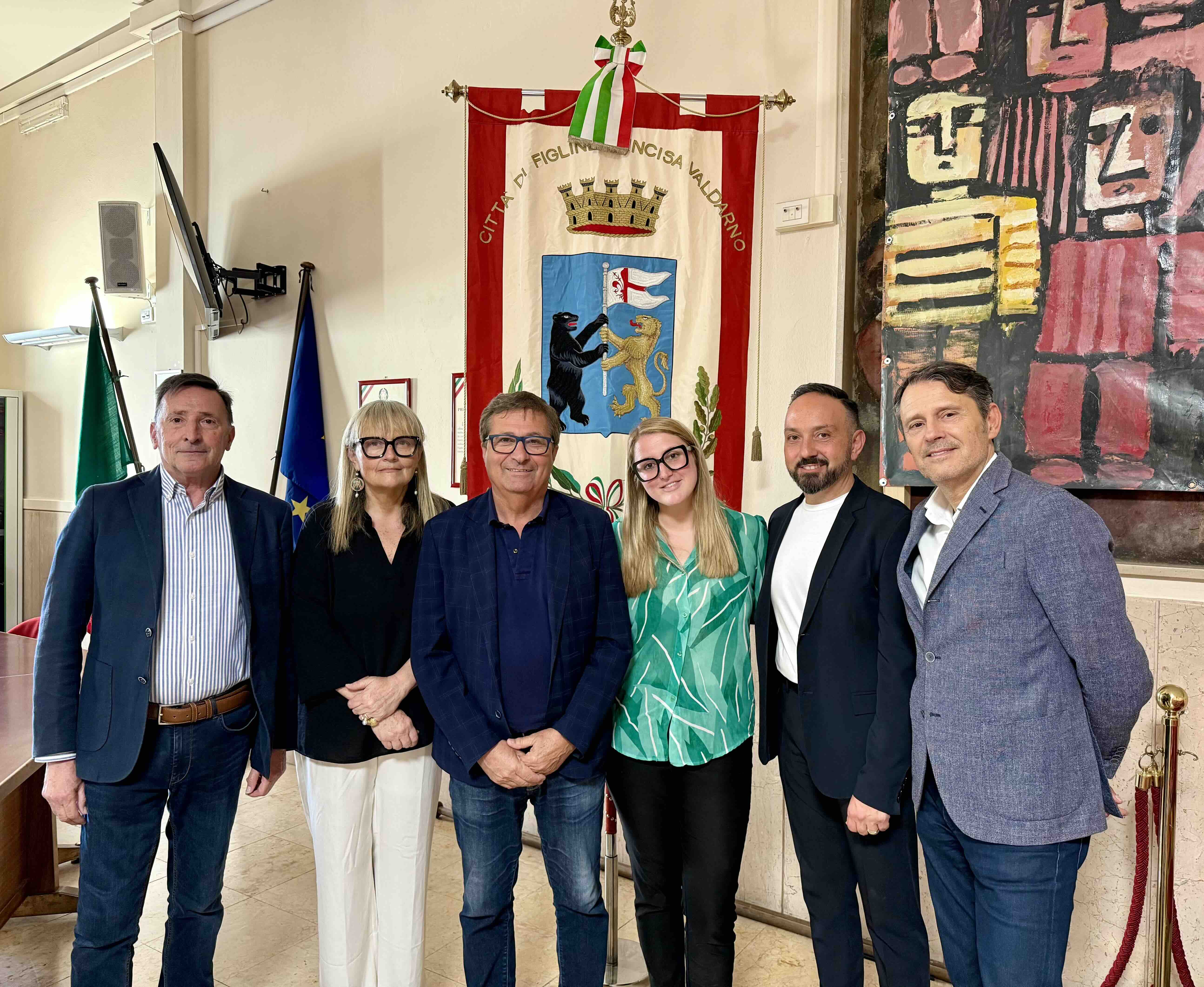 La nuova Giunta (Foto da comunicato Comune di Figline e Incisa Valdarno)