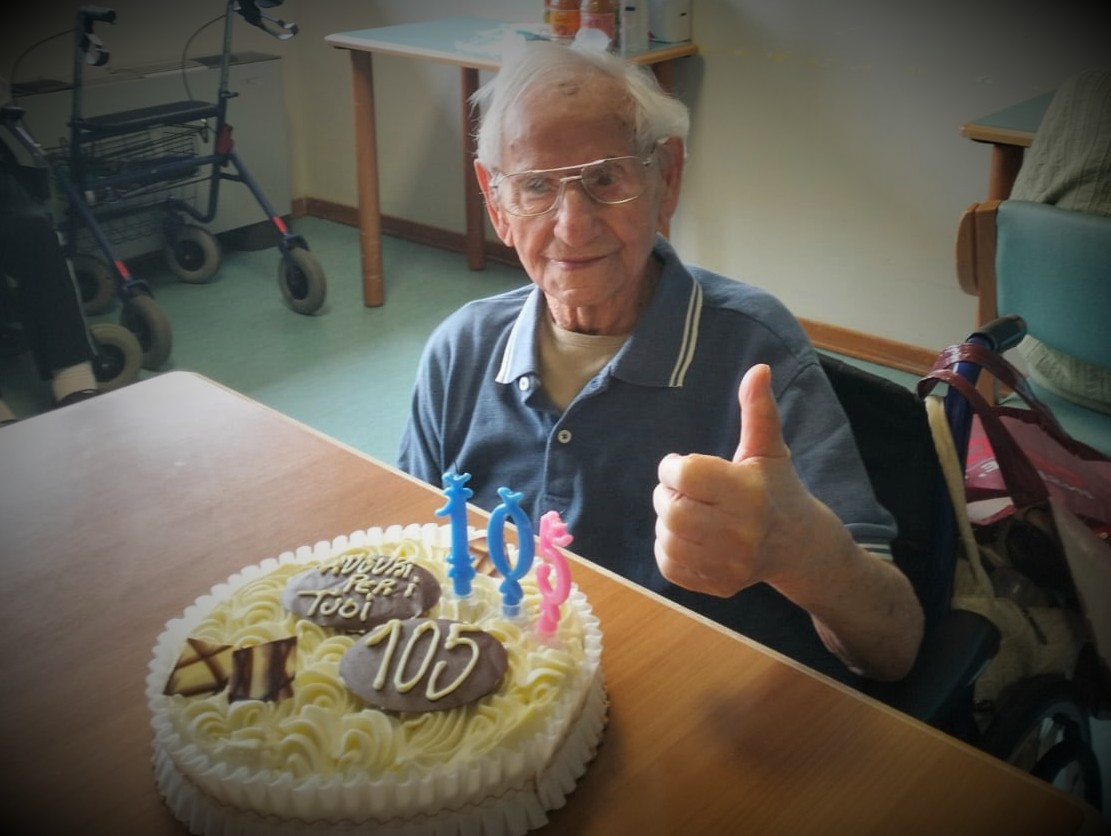 Luca festeggia 105 anni