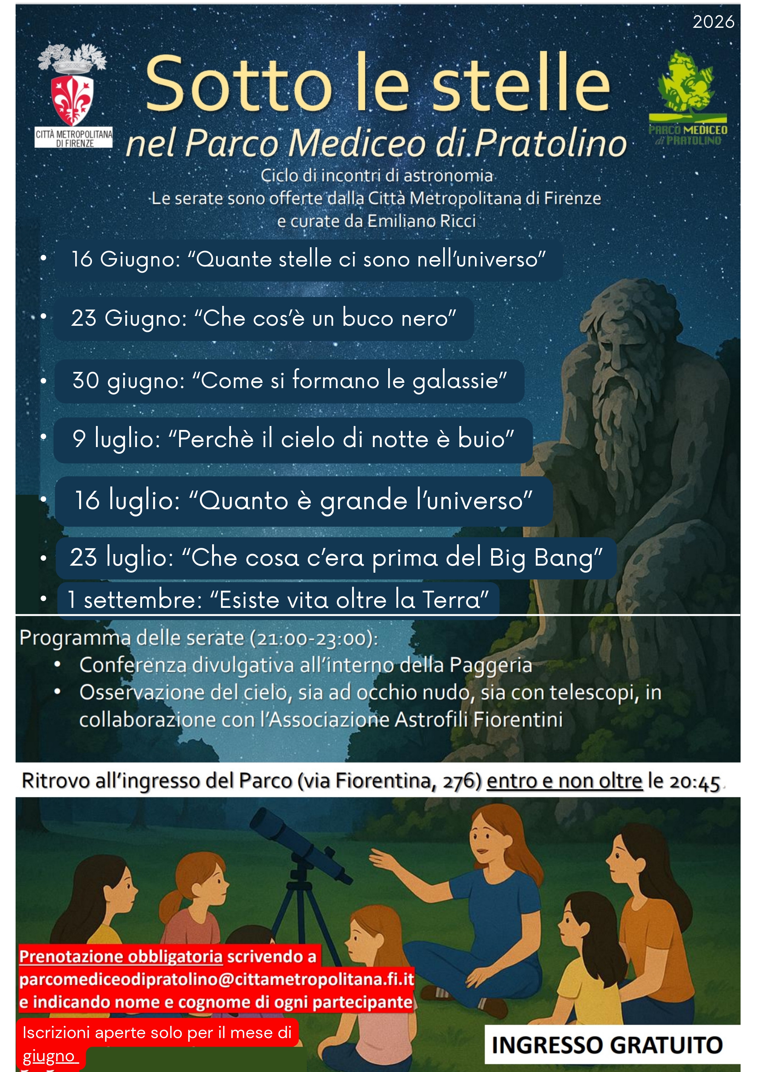 Locandina evento