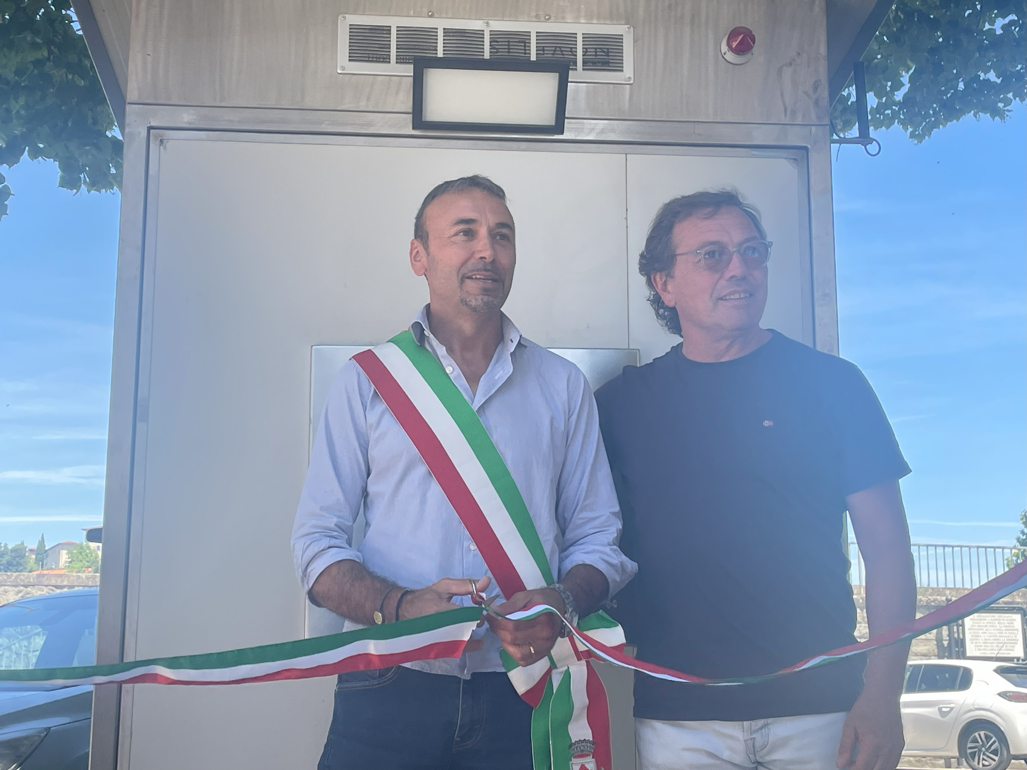 Il taglio del nastro (Foto da comunicato Publiacqua)