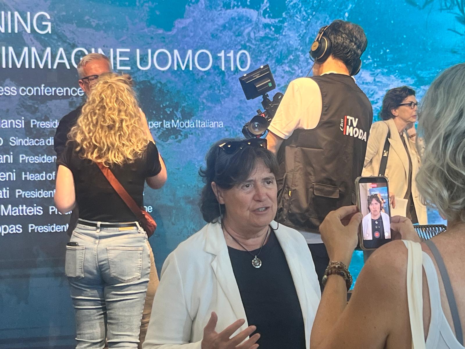 Pitti Uomo: Saccardi, qualità e know-how per il rilancio del settore (Foto da comunicato Consiglio della Regione Toscana)