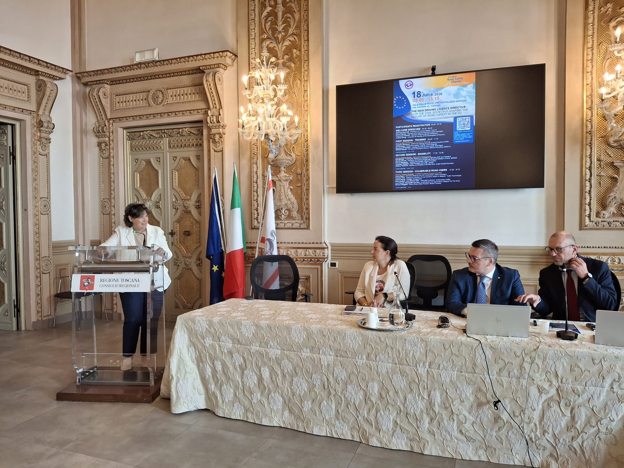 Convegno sicurezza stradale (Foto da comunicato Consiglio della Regione Toscana)