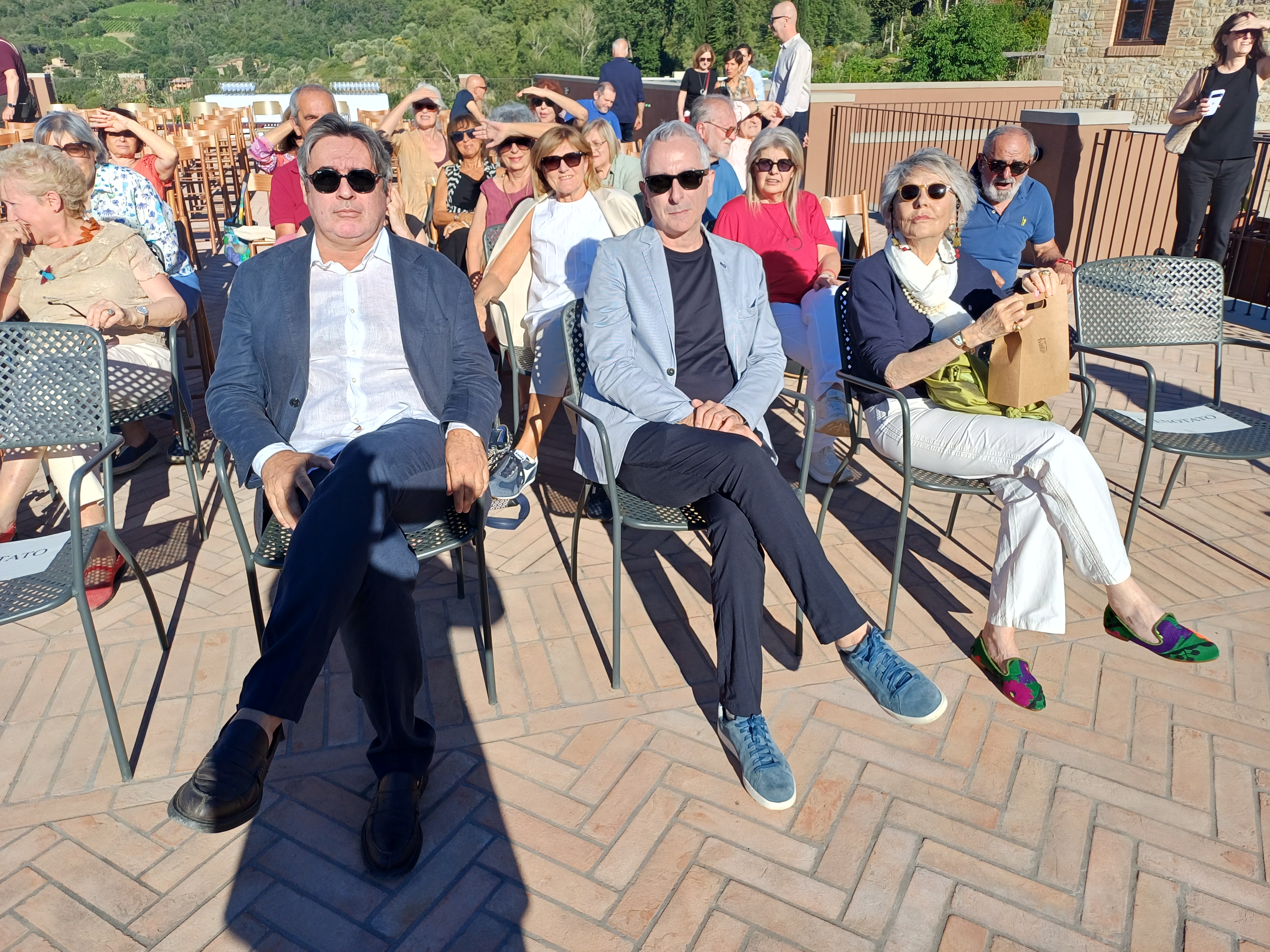 Un momento della cerimonia finale