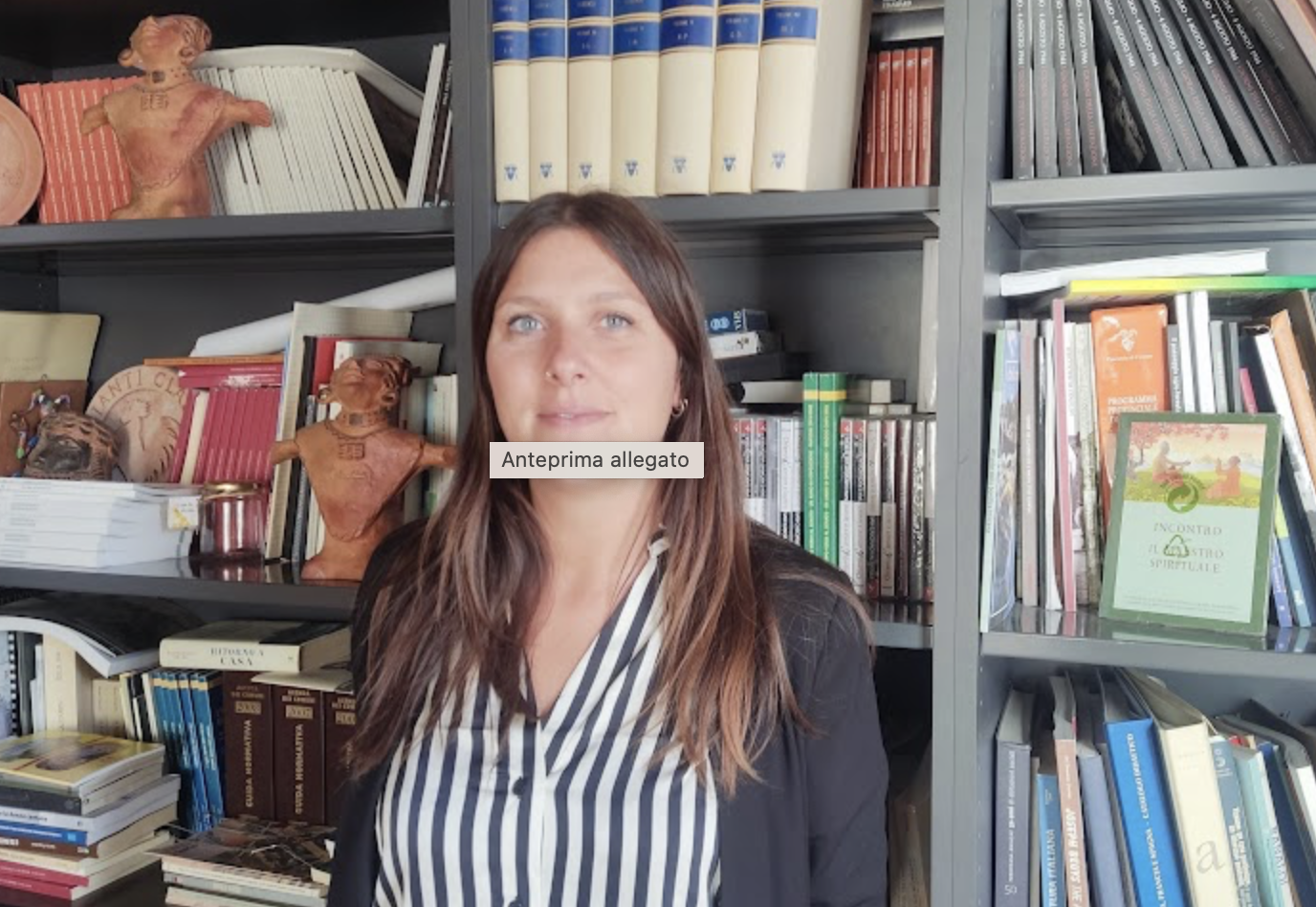 La vicesindaci Martina Frosali (Foto da comunicato Comune di San Casciano in Val di Pesa)