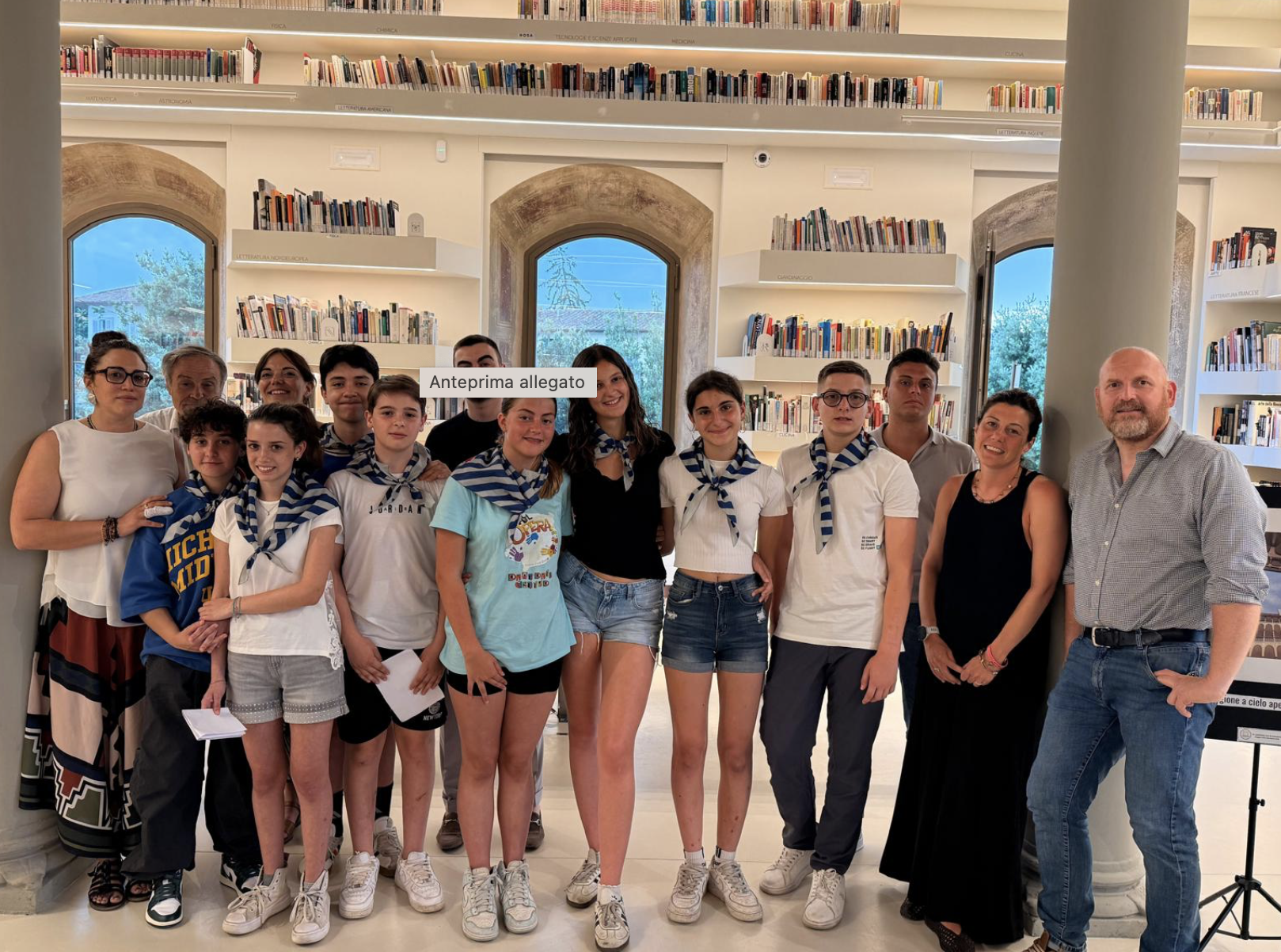 I giovani studenti che hanno preso parte al Viaggio della Memoria 2026 (Fonte foto comunicato stampa Comune di Barberino Tavarnelle)