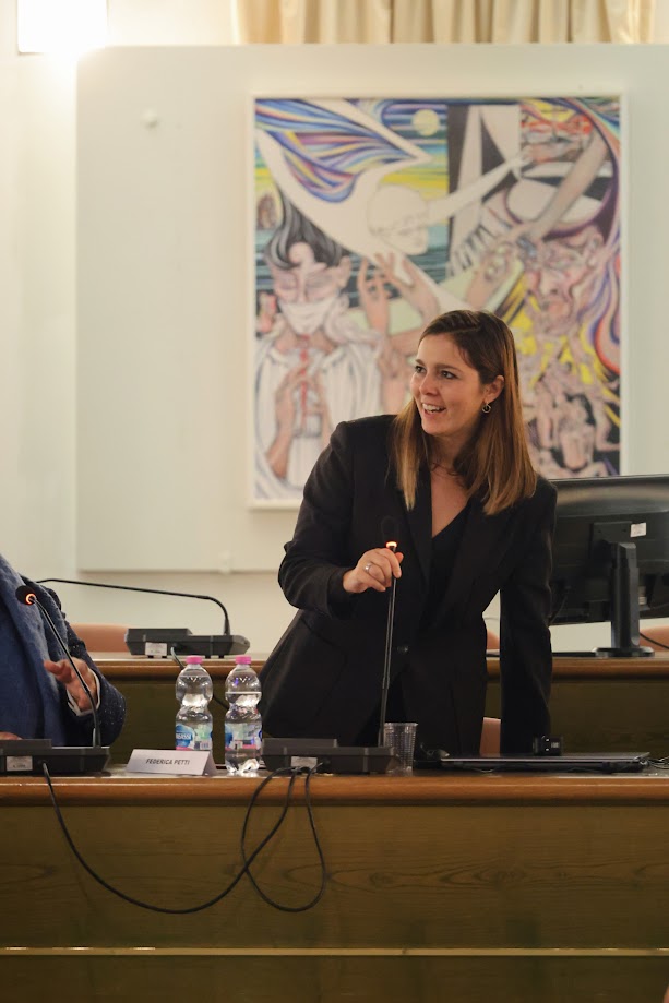 Federica Petti vicesindaca di Campi Bisenzio, , Davide Balzini, responsabile unità territoriale rete elettrica Firenze e provincia, Gianni Sennati, referente tecnico Piana Fiorentina, e Marco Falorni, referente Affari Istituzionali Enel Group per la Tosca