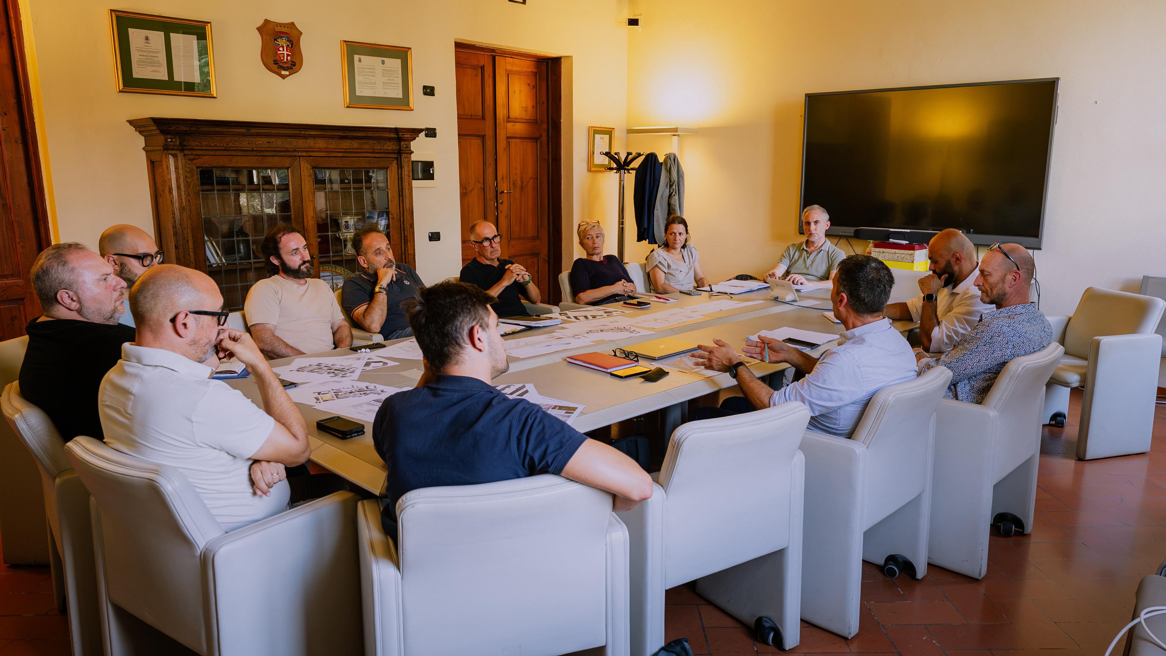 Aperto il tavolo di confronto con le categorie in vista dei lavori di riqualificazione del centro (Fonte foto comunicato Comune di Sesto Fiorentino)