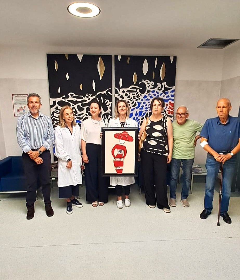 Con i rappresentanti dell'associazioni e dell'Ausl Toscana centro (Fonte foto Ausl Toscana Centro)