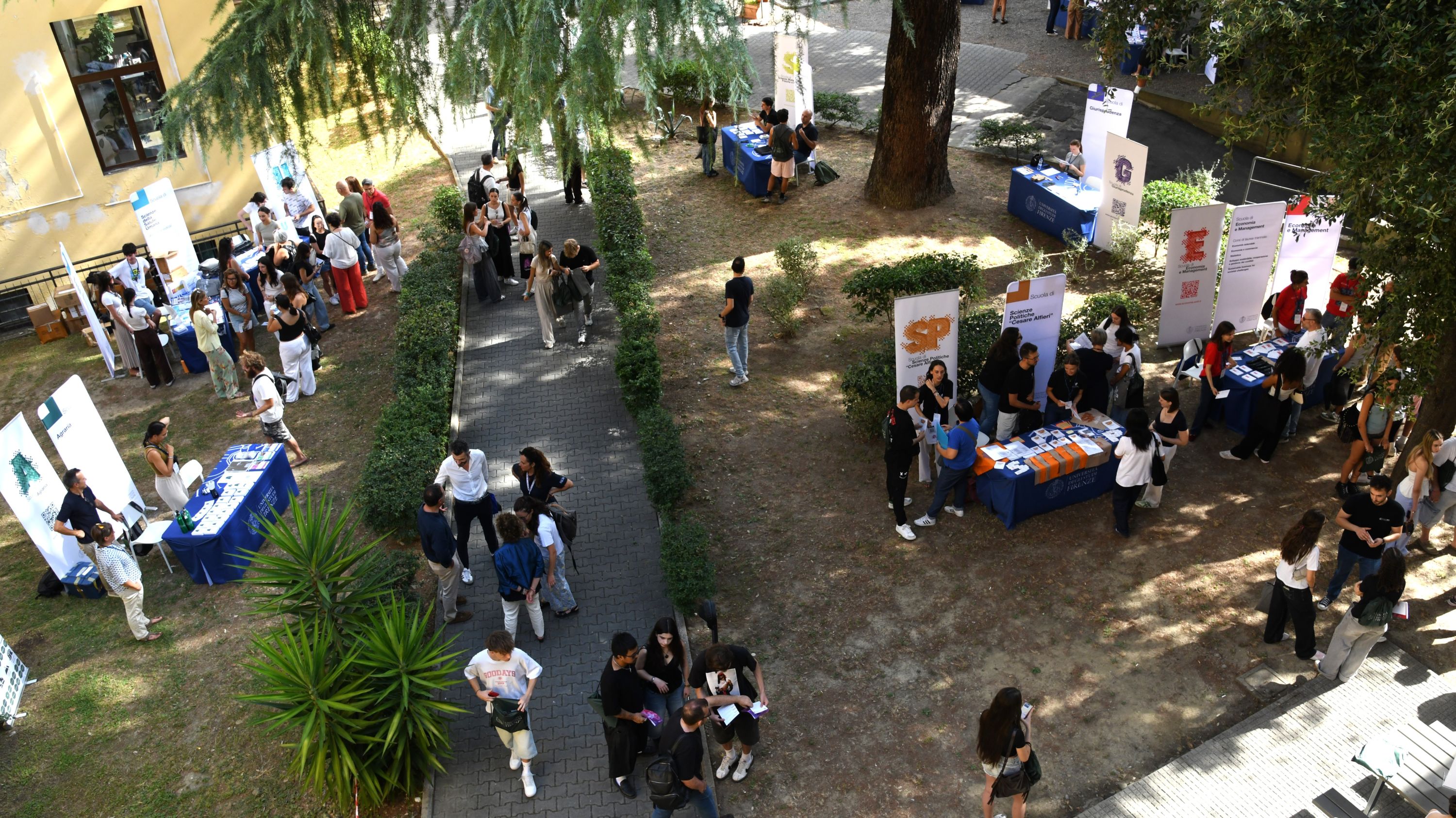 Trecento studenti all'Open day estivo (Fonte foto comunicato Università degli Studi di Firenze)
