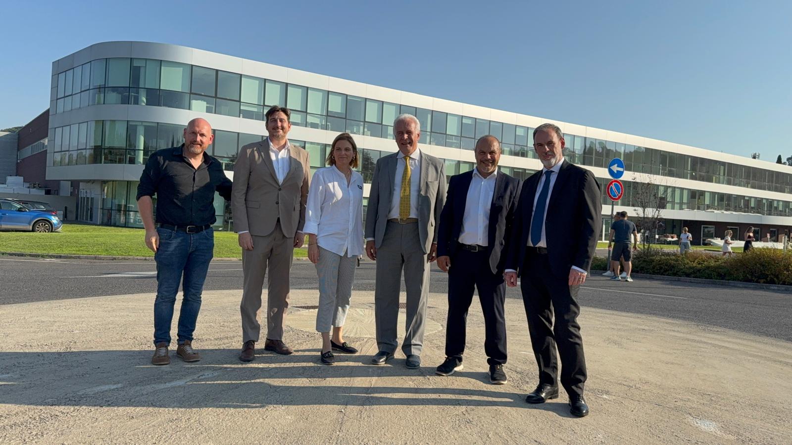 Laika, nuovi parcheggi nell'area produttiva del Ponterotto (foto Ufficio Stampa Associato Chianti Fiorentino)