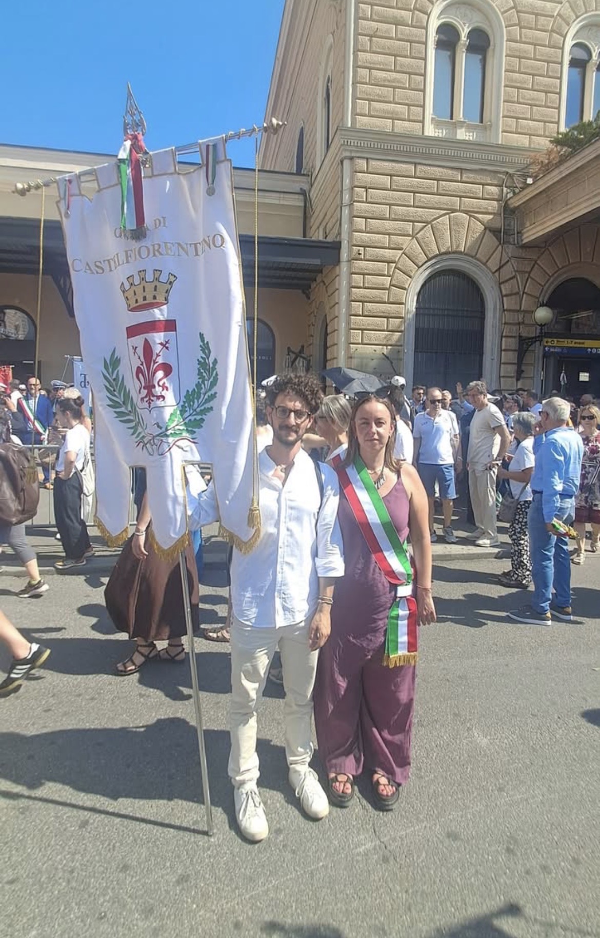 Gli assessori Longaresi e Nunziata