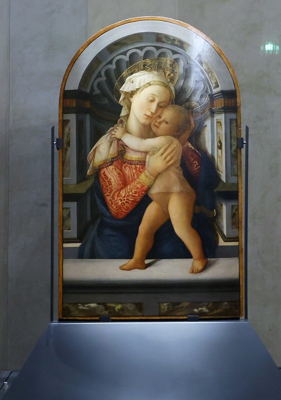 'Madonna con il Bambino' di Filippo Lippi. Foto di Antonello Serino - Met Ufficio Stampa