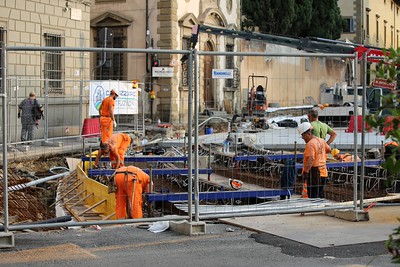 Lavori Tramvia  foto Antonello Serino - Met Ufficio Stampa